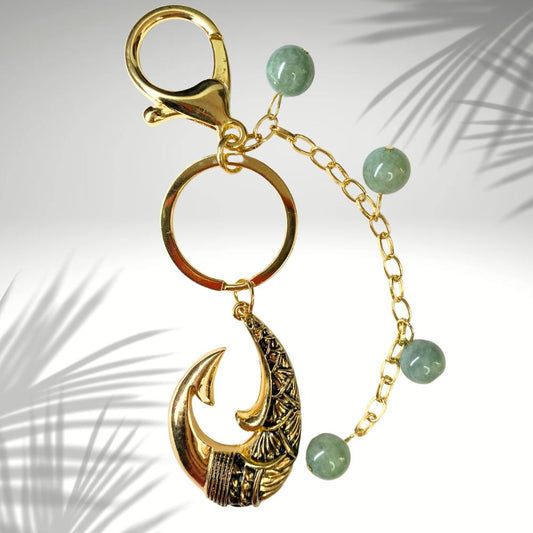 Porte-clés Maui-Nui Plaqué Or 14K