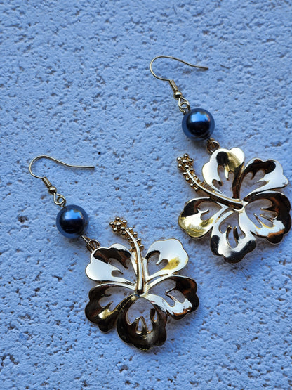 Boucles d'oreilles Poe-Aute Plaqué Or 18K