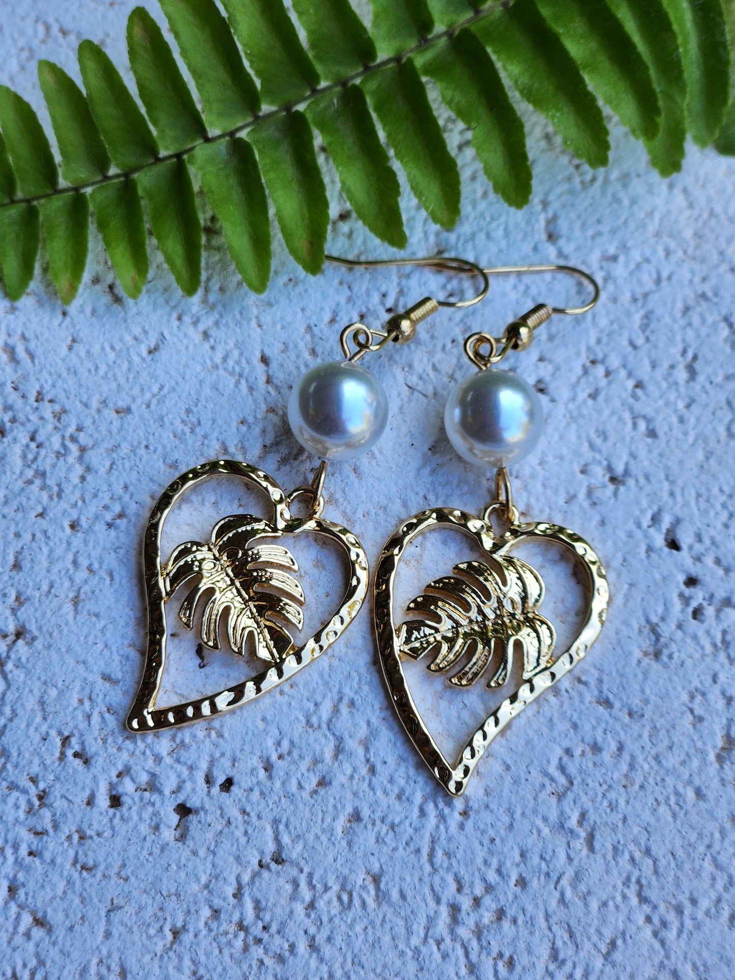 Boucles d'oreilles Poe-Ape Plaqué Or