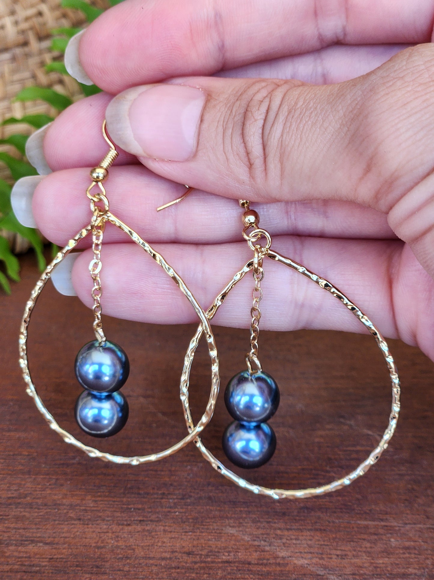 Boucles d'oreilles Poe-Vai