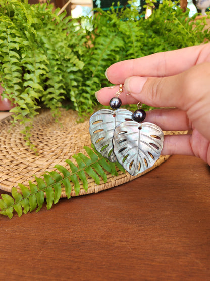 Boucles d'oreilles Ape Nacre