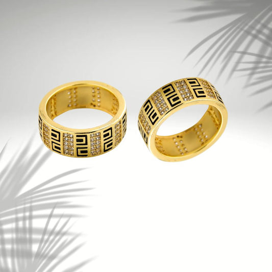 ✨Bague Plaqué Or 18K Mana ✨