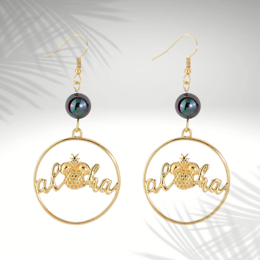 🌺 Boucles d'Oreilles Aloha 🌺